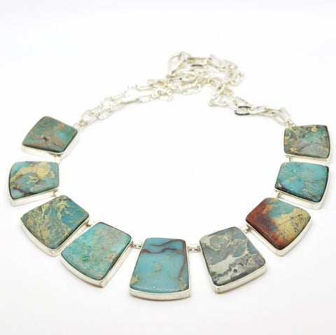 SOLD - ON SALE Serpentine necklace