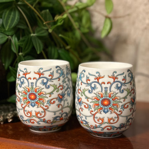 Pastel Chinese Tea Cup Candles