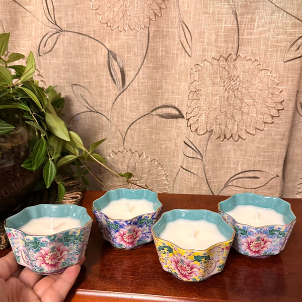 Flower bowls - Set of four