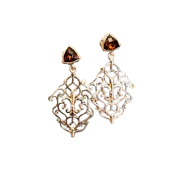 Victorian Garnet earring