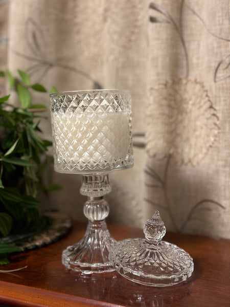 Clear Glass Jar - Tall