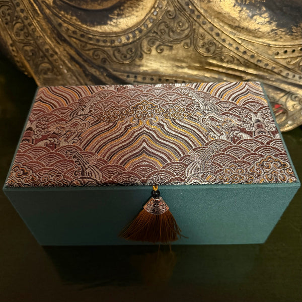 Blue Horses Tea Cup Candles