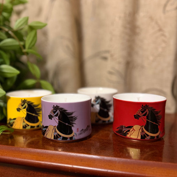 Horse Tea Cup Candles