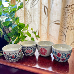 SOLD - Oriental Vintage Mini Tea Cups