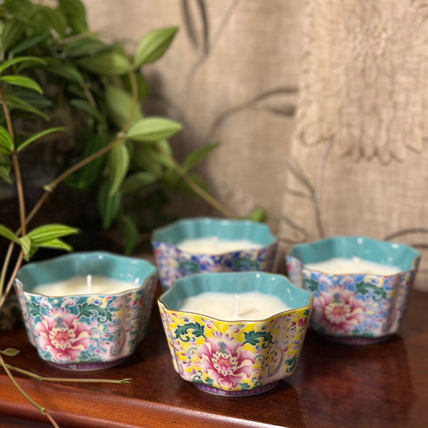 Flower bowls - Set of four