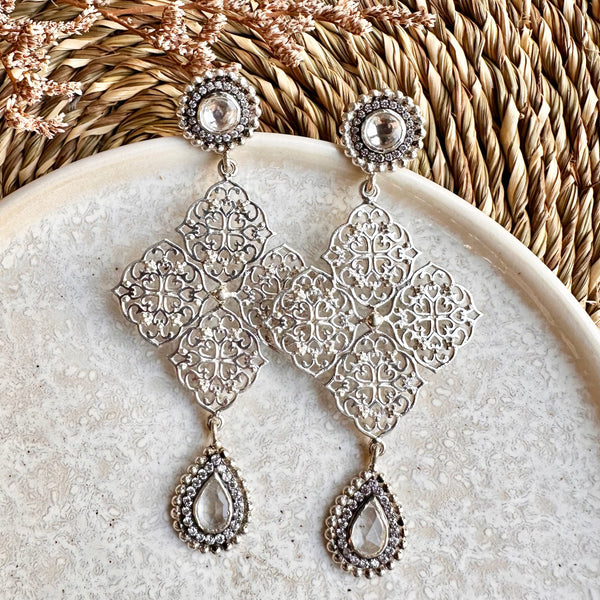 NEW Filigree Vintage Style Earring 1