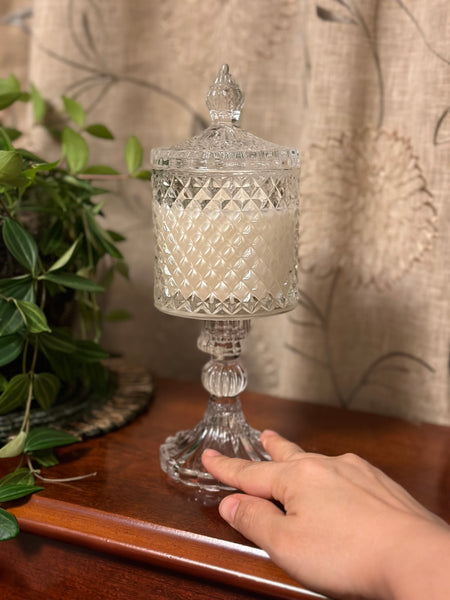 Clear Glass Jar - Tall