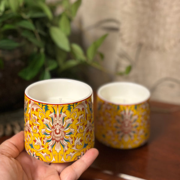Yellow, Chinese tea Cups