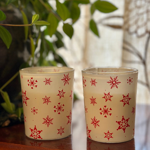 Snowflake Candles