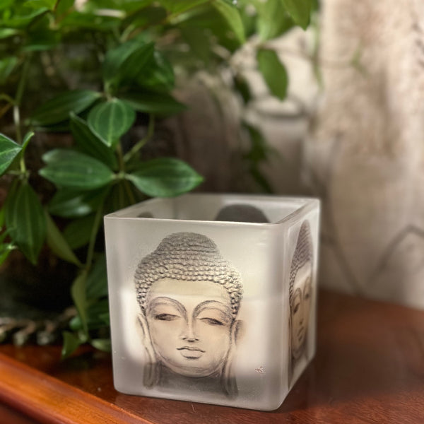 SOLD - Buddha Candle