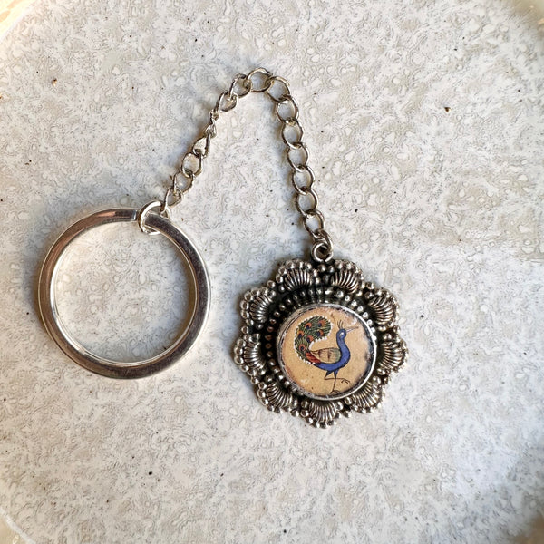 Vintage Silver Keychain 2