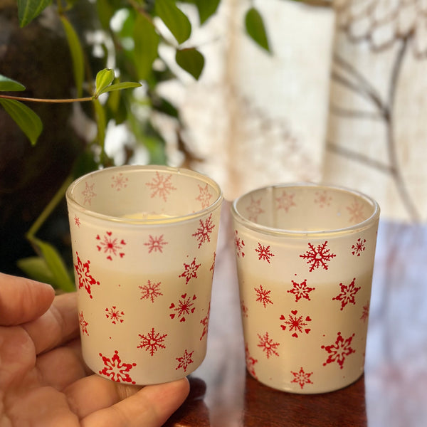 Snowflake Candles