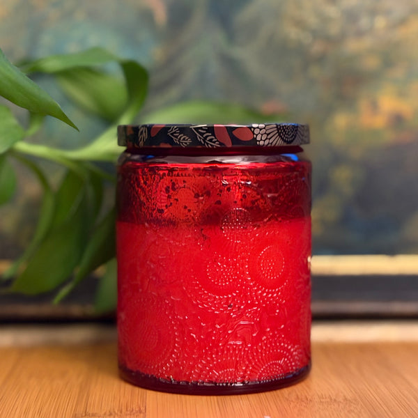 Red Jar Candles