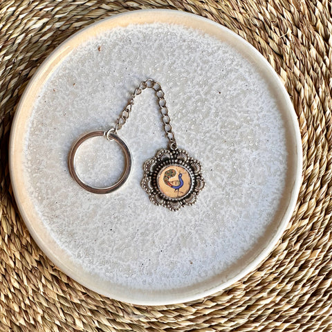 Vintage Silver Keychain 2