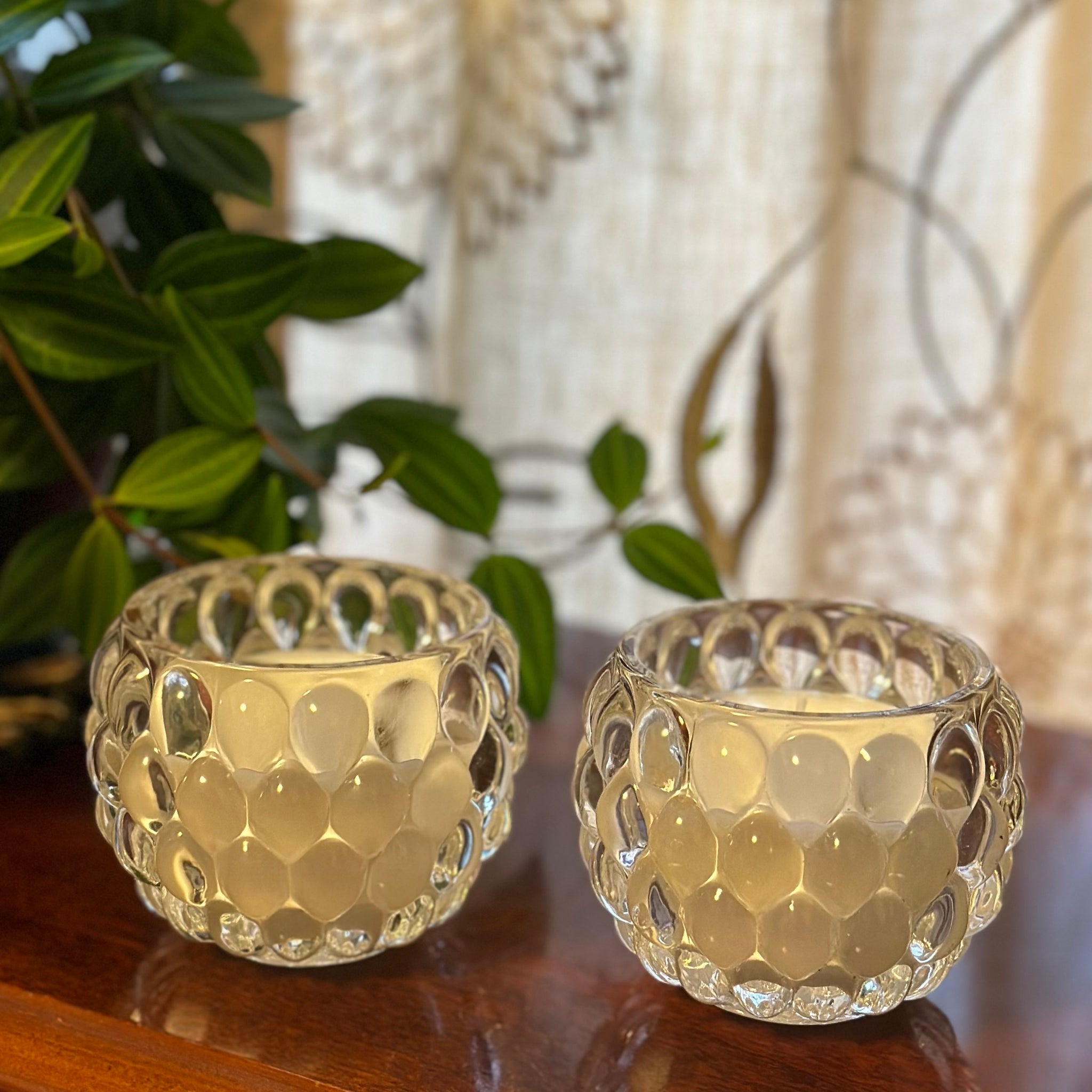 Bubble Glass Candles - Small