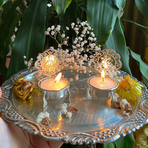 Laxmi T Light Candle Holder