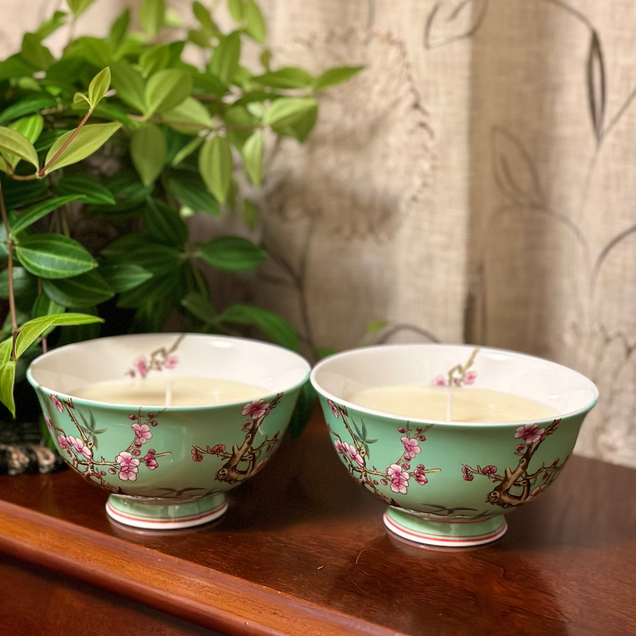 Chinese Cherry Blossom Bowls