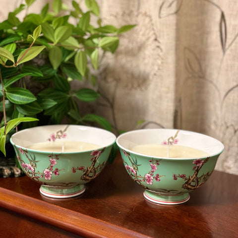 Chinese Cherry Blossom Bowls