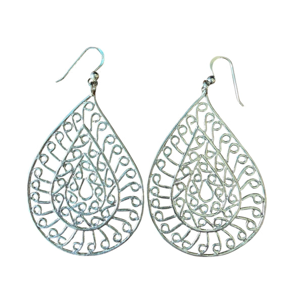 Filigree Paisley Earring