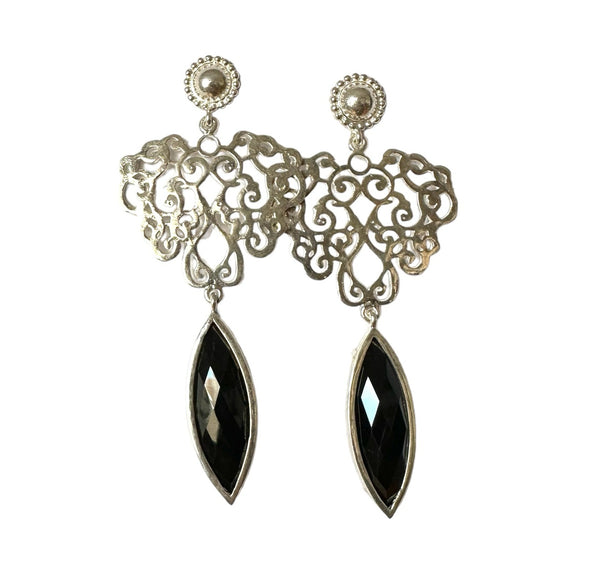 Black Onyx earrings