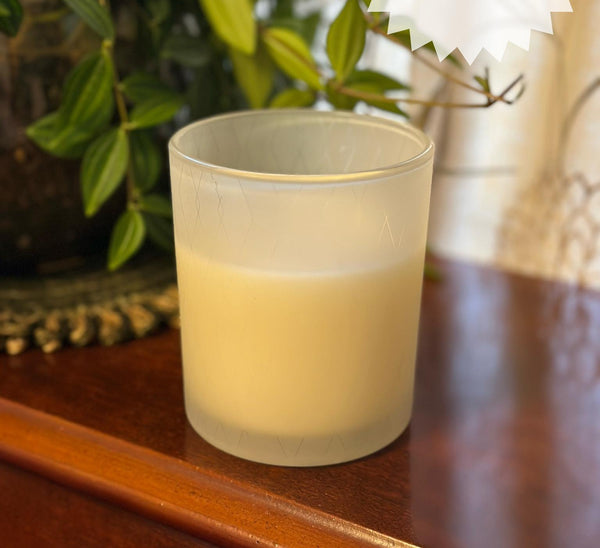 100% Donated - White Jar Candle