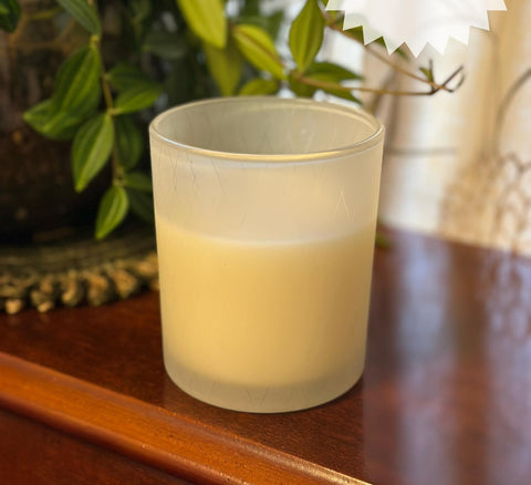 100% Donated - White Jar Candle