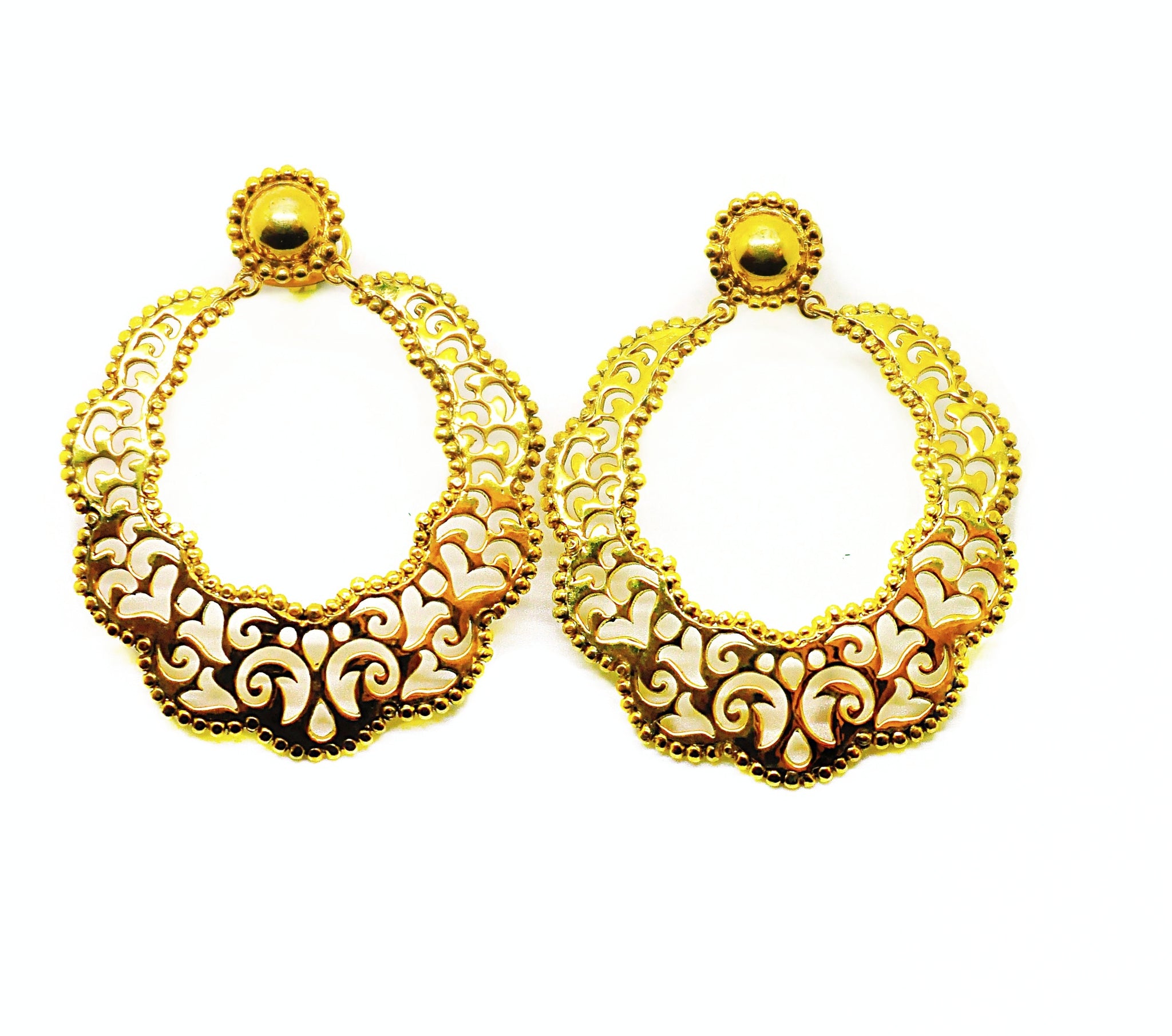 SOLD - NEW Indian filigree 4 - gold
