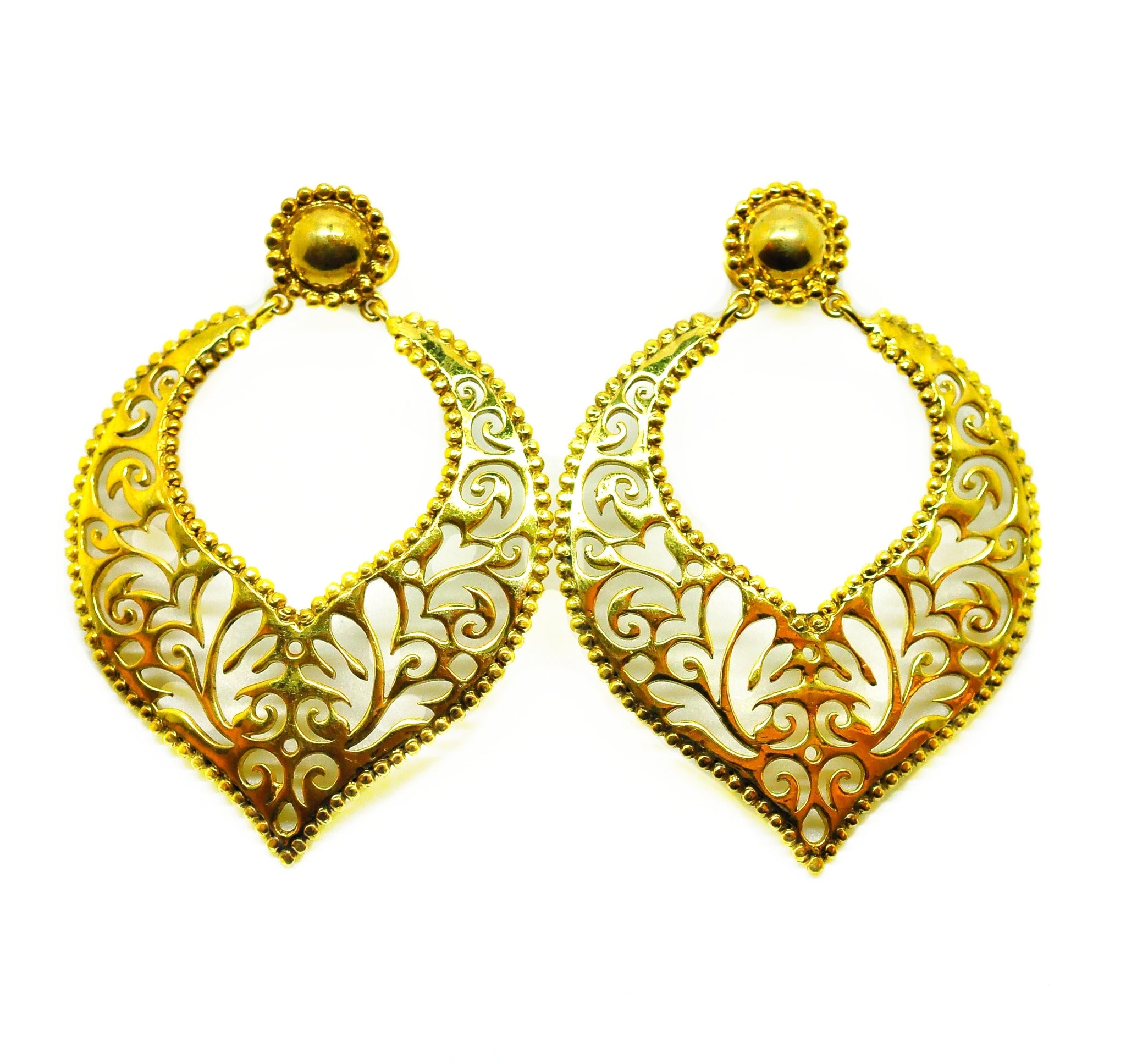 SOLD - New Indian filigree 5 -Gold