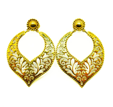 SOLD - New Indian filigree 5 -Gold