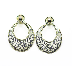 SOLD -ON SALE Indian Filigree 6 - Silver