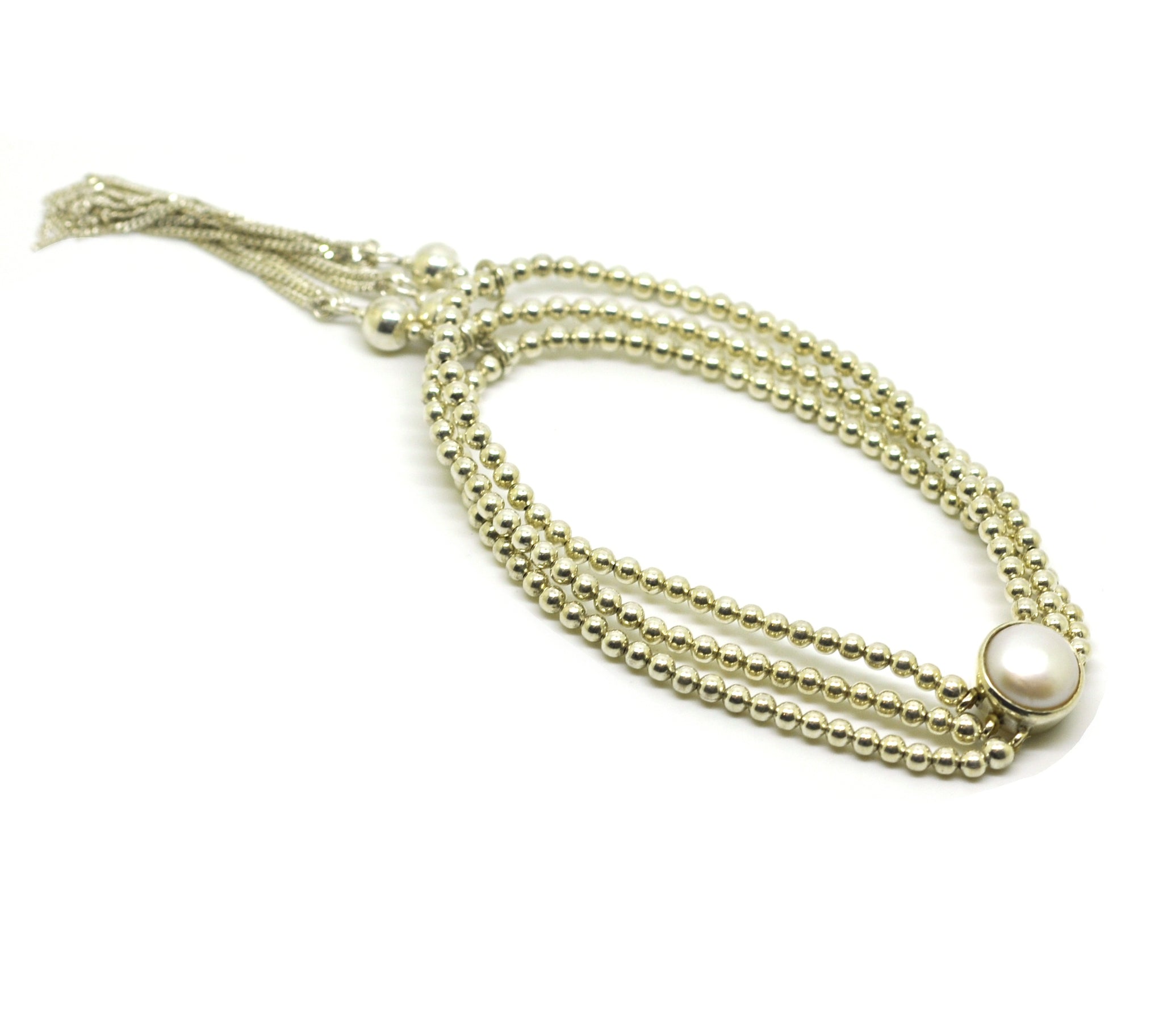 SOLD - NEW Stretch pearl bracelet