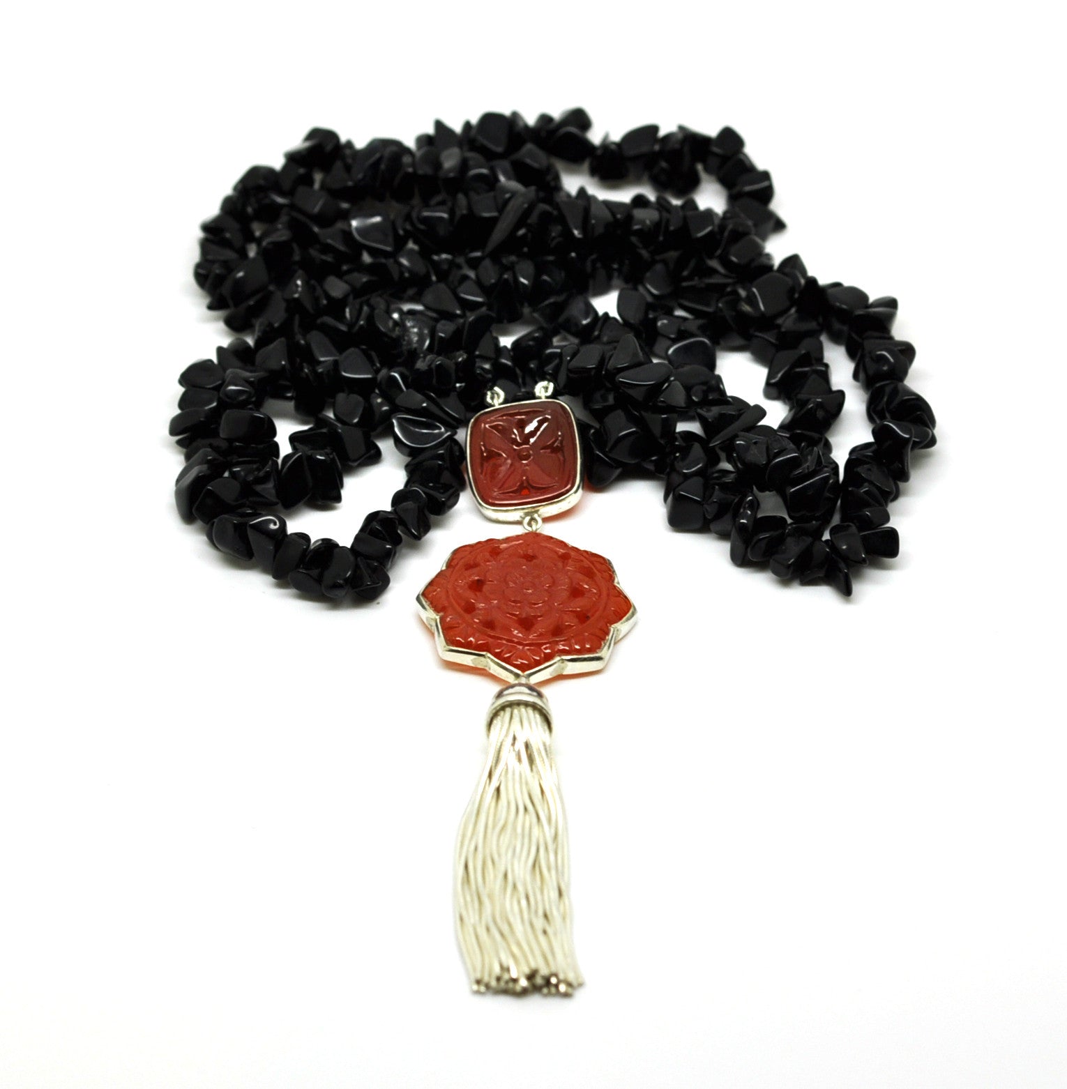 SOLD - 20 in 2020 - Black onyx necklace