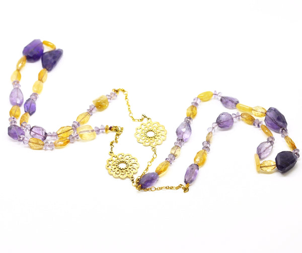 SOLD - ON SALE  Amethyst necklace (CLEARANCE)
