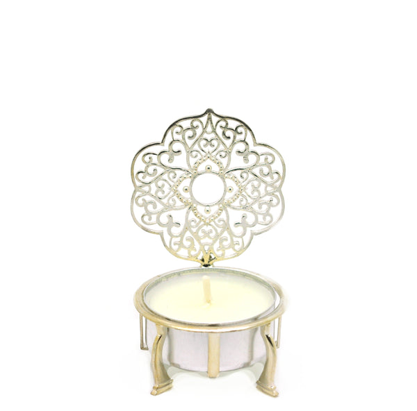 SOLD OUT - NEW Sterling Silver Filigree Candle holder 4