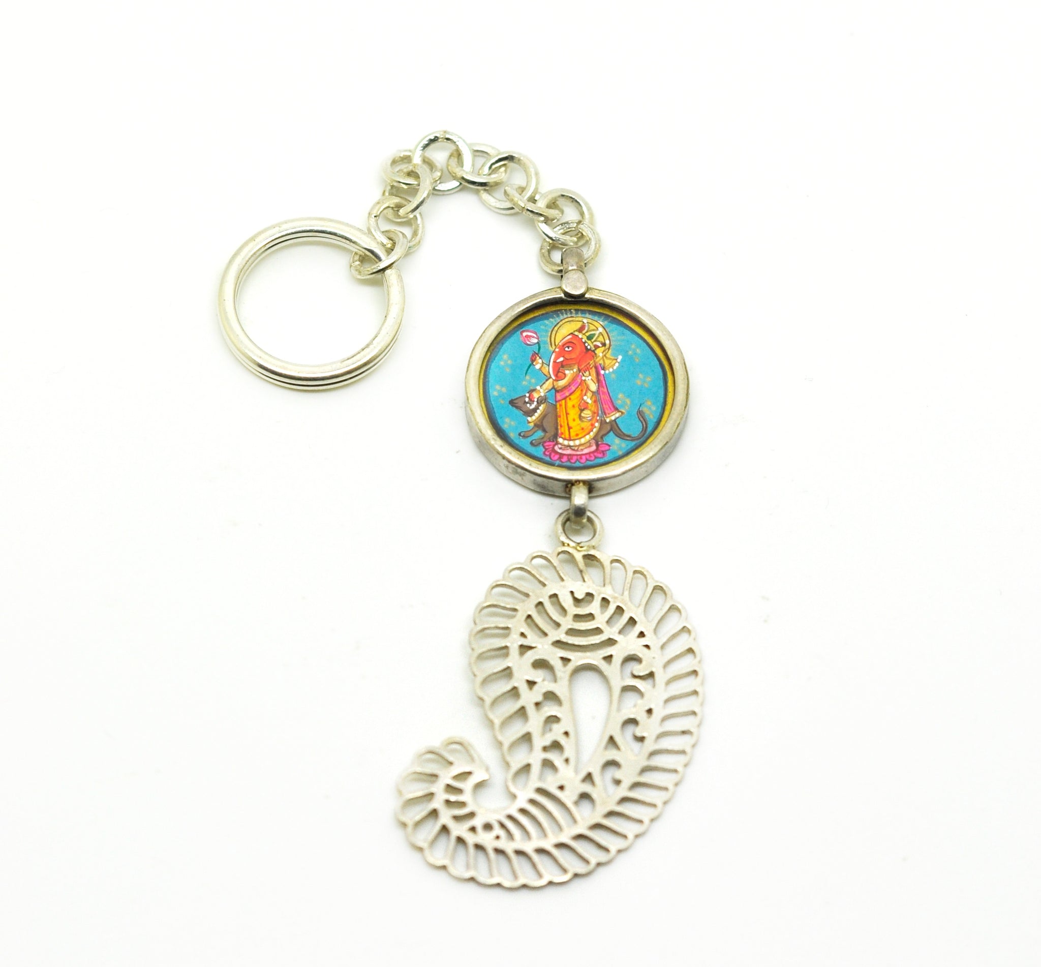 SOLD - Ganesha Keychain 4