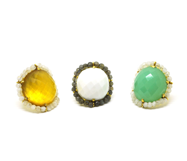 ON SALE - Yellow Quartz Ring (Clearance)