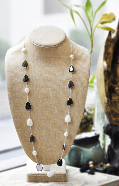 SOLD - ON SALE Gemstone Necklace (clearance price)