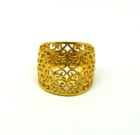Filigree Ring (Gold plated)